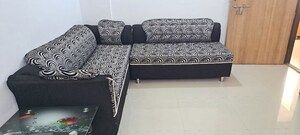 Living Room in 1 BHK Apartment at Lodha Palava City, Dombivli East – for Rent