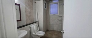 Bathroom in 3 BHK Apartment at Mantri Lithos, Thanisandra – for Rent