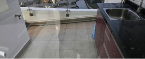 Balcony in 3 BHK Apartment at Mantri Lithos, Thanisandra – for Rent