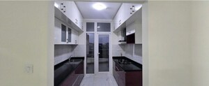 Kitchen in 3 BHK Apartment at Mantri Lithos, Thanisandra – for Rent