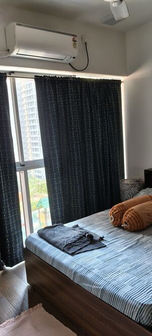 Living Room in 1 BHK Apartment at Piramal Revanta, Mulund West – for Rent