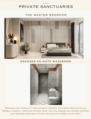 Floor Plan in 4 BHK Builder Floor at South City 2 – for Sale