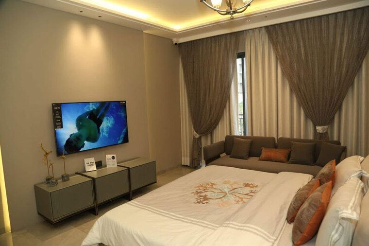 Bedroom, noble-callista 4 Bedroom 3500 Sq.Ft. Apartment In Sector 66 B Mohali 10780729
