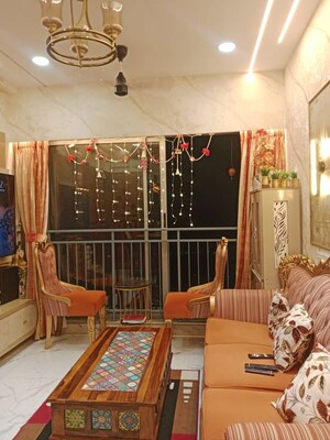 Living Room in 1 BHK Apartment at Dynamix Avanya, Dahisar East – for Sale