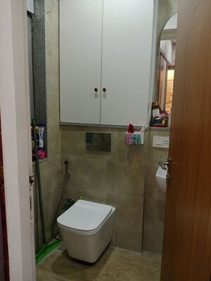Bathroom in 1 BHK Apartment at Dynamix Avanya, Dahisar East – for Sale