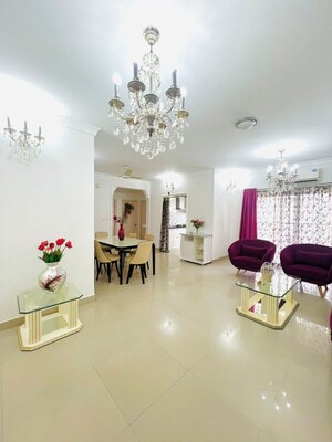 Living Room in 2.5 BHK Apartment at Hiranandani Glen Gate, Hebbal – for Rent