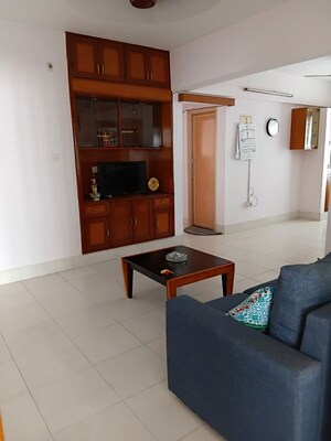 Living Room in 2 BHK Apartment at WhiteHouse Apartment, Rt Nagar – for Rent