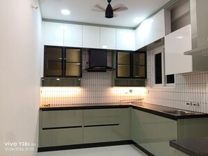 Kitchen in 3 BHK Apartment at Rajapushpa Provincia, Narsingi – for Rent