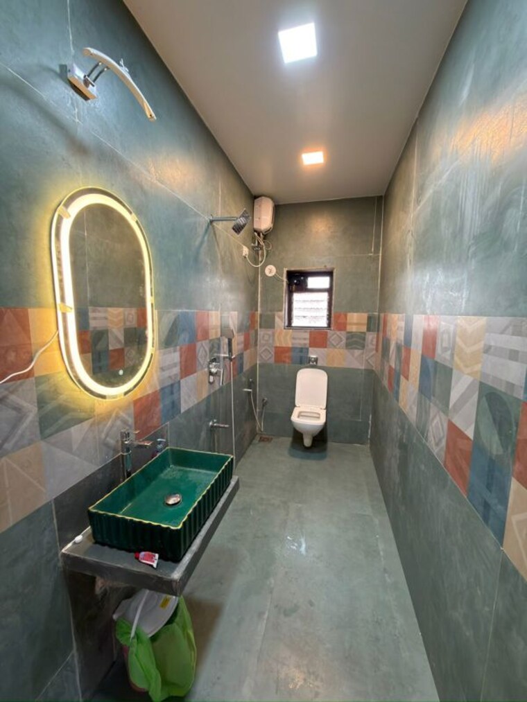 Bathroom, orange-city 4 Bedroom 3000 Sq.Ft. Villa In Kasaravadi Mumbai 10780774