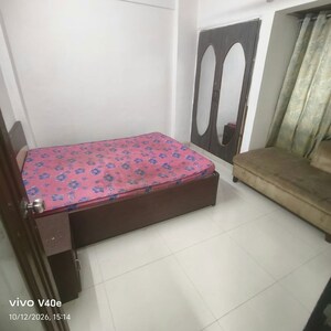 Bedroom in 1 BHK Apartment at Greenfield Rocks CHS, Jogeshwari East – for Rent