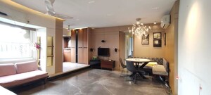 Living Room in 2 BHK Apartment at Dosti Group Acres, Wadala East – for Rent