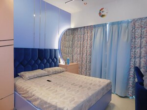 Bedroom in 2 BHK Apartment at Sethia Green View, Goregaon West – for Rent