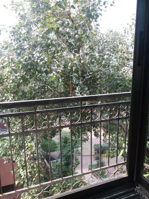Balcony in 3 BHK Apartment at Siddharudh Bhuvan, Khar West – for Rent