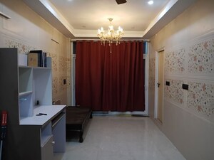 Living Room in 1.5 BHK Builder Floor at Sector 12 – for Rent