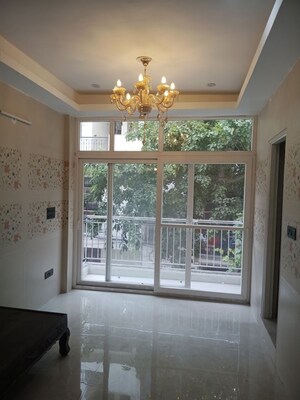 Balcony in 1.5 BHK Builder Floor at Sector 12 – for Rent