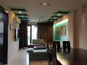 Living Room in 3 BHK Builder Floor at East Of Kailash – for Sale