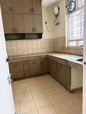 Kitchen in 3 BHK Builder Floor at Raheja Teachers Apartments, Sector 31 – for Sale