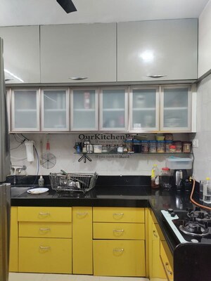 Kitchen in 2 BHK Apartment at Sancheti Belcastel, Mundhwa – for Rent