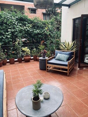 Balcony in 4 BHK Builder Floor at Mahatma Gandhi Road – for Rent