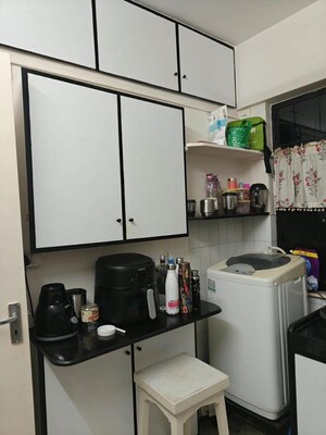 Kitchen in 1 BHK Apartment at Bandra West – for Rent