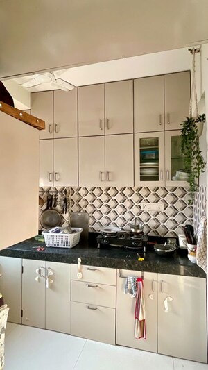 Kitchen in 1 BHK Apartment at Shreedham Splendour, Andheri West – for Sale