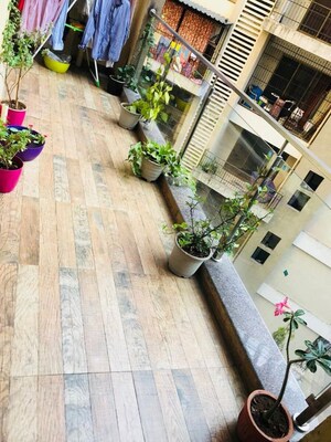 Balcony in 2 BHK Apartment at Siddhi Belleza, Kharghar – for Rent