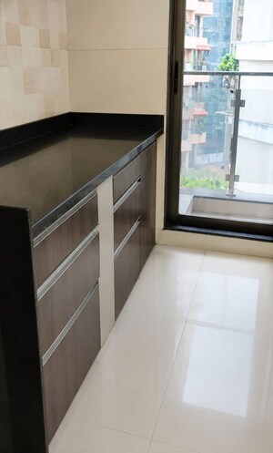 Kitchen in 2 BHK Apartment at Siddhi Belleza, Kharghar – for Rent