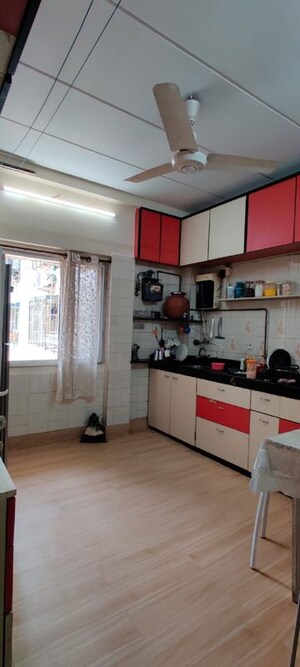 Kitchen in 1 BHK Apartment at Bandra West – for Rent