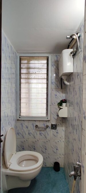 Bathroom in 1 BHK Apartment at Bandra West – for Rent