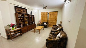 Living Room in 3 BHK Apartment at Cunningham Hallmark, Vasanth Nagar – for Rent