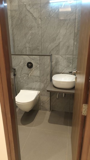 Bathroom in 2 BHK Apartment at Shivam Gulmohar, Goregaon West – for Sale