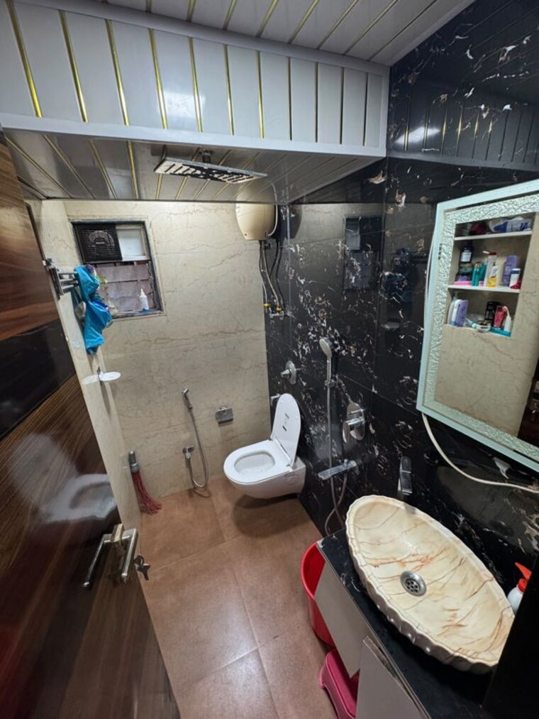 Bathroom, bhairaav-goldcrest-residency 2 Bedroom 600 Sq.Ft. Apartment In Ghansoli Navi Mumbai 10781002