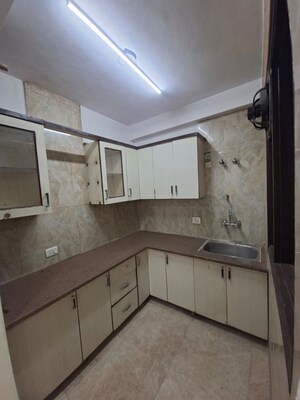 Kitchen in 2 BHK Builder Floor at Chattarpur – for Rent