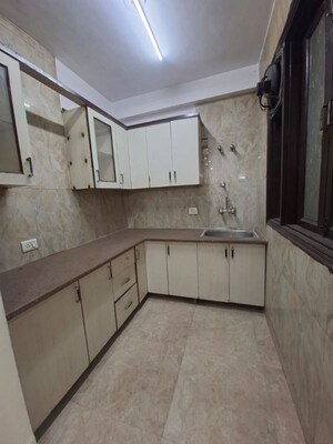 Kitchen in 2 BHK Builder Floor at Chattarpur – for Rent