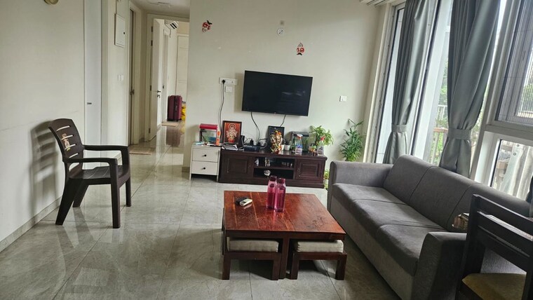 Living Room, tata-serein 2 Bedroom 840 Sq.Ft. Apartment In Pokhran Road No Two Thane 10781025