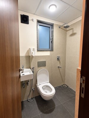 Washroom in 2 BHK Apartment at Piramal Vaikunth, Balkum Pada – for Rent