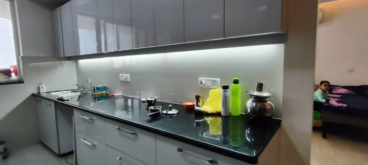 Kitchen, brisk-lumbini-terrace-homes 4 Bedroom 2637 Sq.Ft. Apartment In Sector 109 Gurgaon 10781028