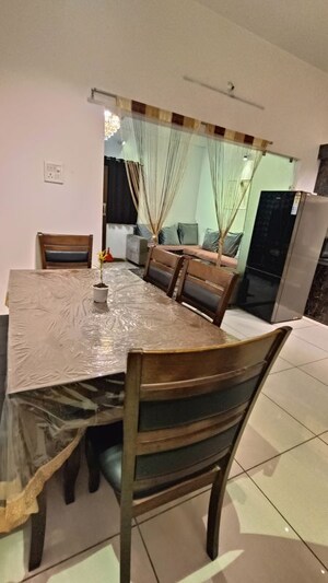 Dining area in 1 BHK Builder Floor at Mahalaxmi Nagar – for Rent