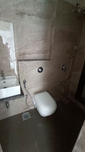Bathroom in 1 BHK Apartment at Paradigm Antalya, Oshiwara – for Rent