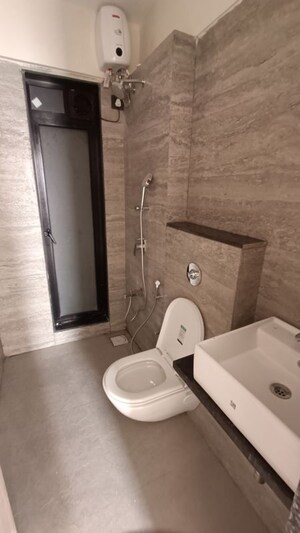 Bathroom in 1 BHK Apartment at Paradigm Antalya, Oshiwara – for Rent