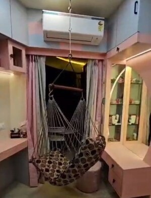 Living Room in 2 BHK Apartment at Vrindavan Society Goregaon, Goregaon East – for Sale