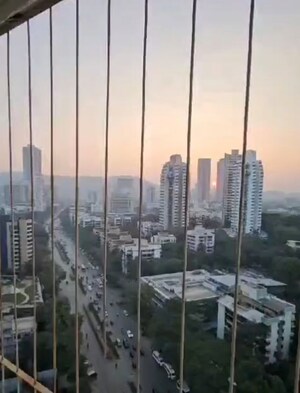 Staircase in 2 BHK Apartment at Vrindavan Society Goregaon, Goregaon East – for Sale