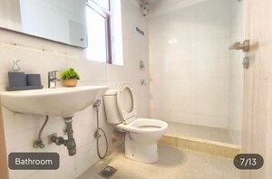 Bathroom in 3.5 BHK Apartment at DLF New Town Heights II, Sector 86 – for Sale