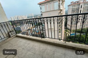 Balcony in 3.5 BHK Apartment at DLF New Town Heights II, Sector 86 – for Sale