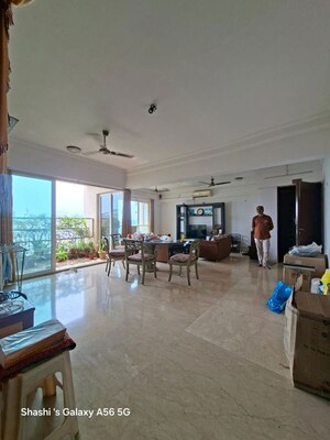 Living Room in 4 BHK Apartment at Hiranandani Estate Evelina, Ghodbunder Road – for Rent