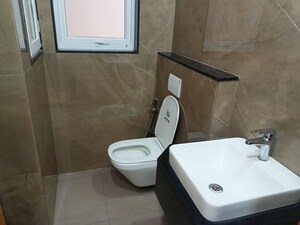 Bathroom in 3 BHK Apartment at Koncept The Botanika, Gachibowli – for Rent