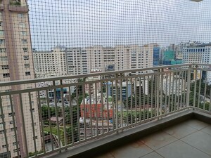 Balcony in 3 BHK Apartment at Koncept The Botanika, Gachibowli – for Rent