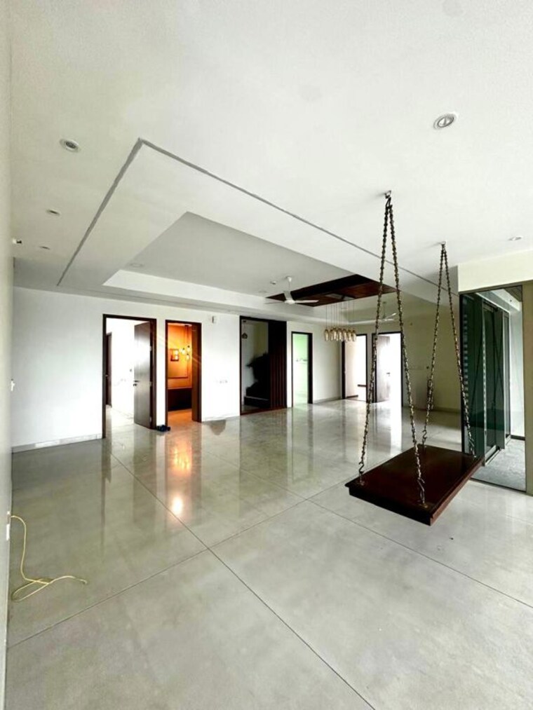 Living Room, jayabheri-the-peaks 4 Bedroom 4540 Sq.Ft. Builder Floor In Narsingi Hyderabad 10781089