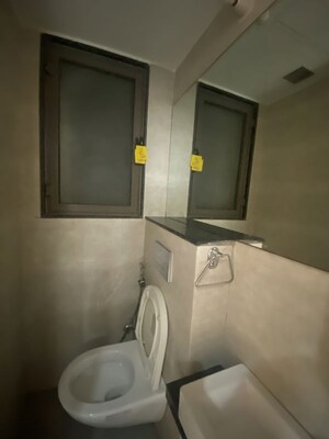 Washroom in 1 BHK Apartment at Lodha Casa Viva, Majiwada – for Rent