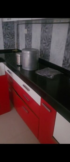 Kitchen in 3 BHK Apartment at Lotus Teerth, Pimpri – for Rent